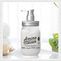 日本 Amino mason氨基酸洗发水抖音网红同款牛油果无硅油清爽型护发素450ml仿脱滋养 【滋润型】滋养修复护发素