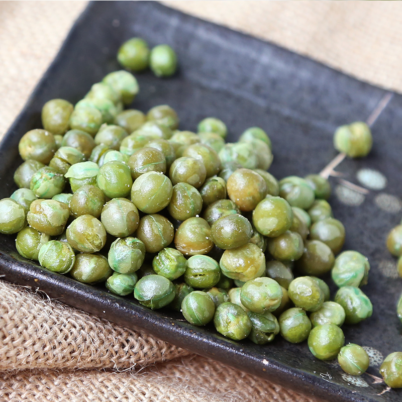 满300减210[三只松鼠_蒜香豌豆205g]休闲零食特产炒货办公室小吃高清大图