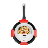 德国菲仕乐/Fissler 意大利原装进口 黑骑士28cm 不粘煎锅不粘锅平底锅煎锅 入门优选少油烟电炉电陶炉燃气灶用