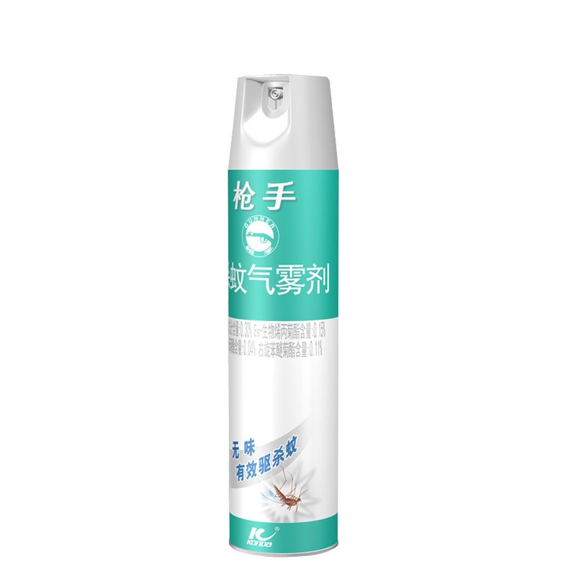 枪 手杀蚊气雾剂无味600毫升