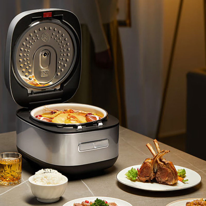 美的电饭煲5L多功能智能预约MB-CFB5097H高清大图