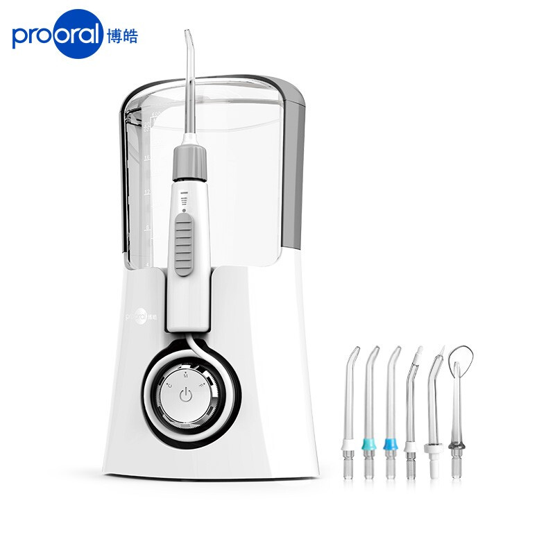 博皓(prooral)F15高频脉冲式冲牙器(水箱容量:600ML)星空灰