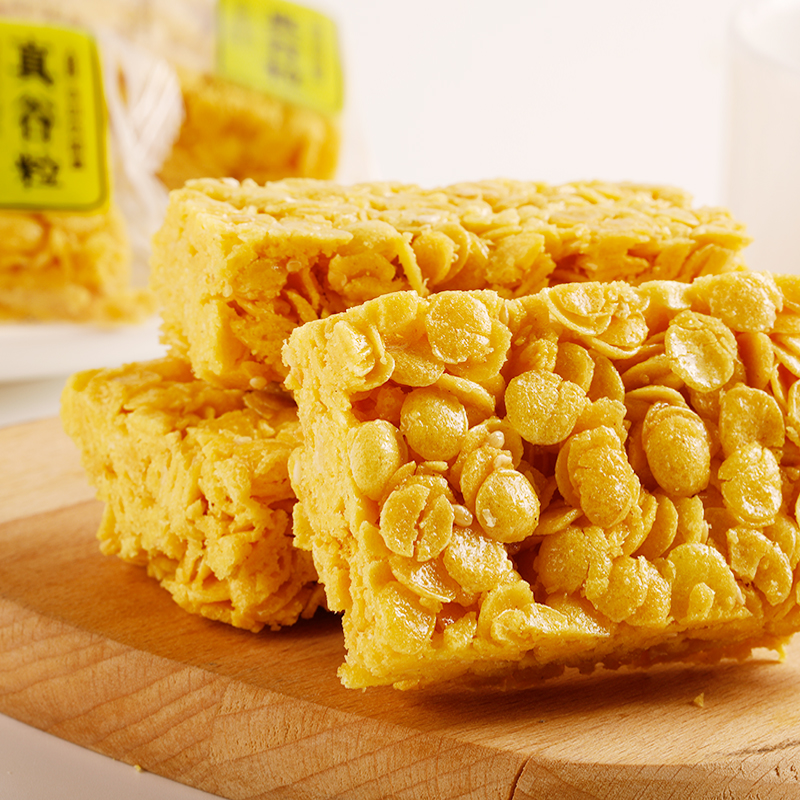 凯利来玉米酥芝麻味500g传统零食休闲零食小吃糕点心酥糖箱装