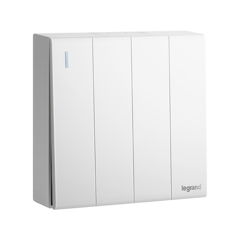 罗格朗 四位双控开关 明装 MP/34/2/3D 个高清大图