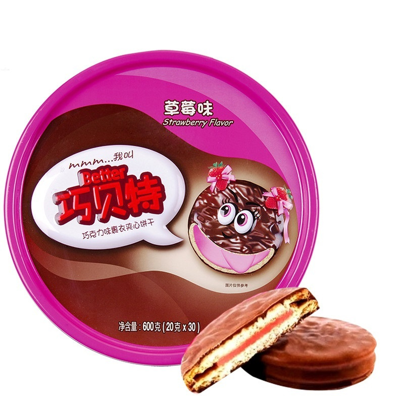 巧贝特 草莓味 600g