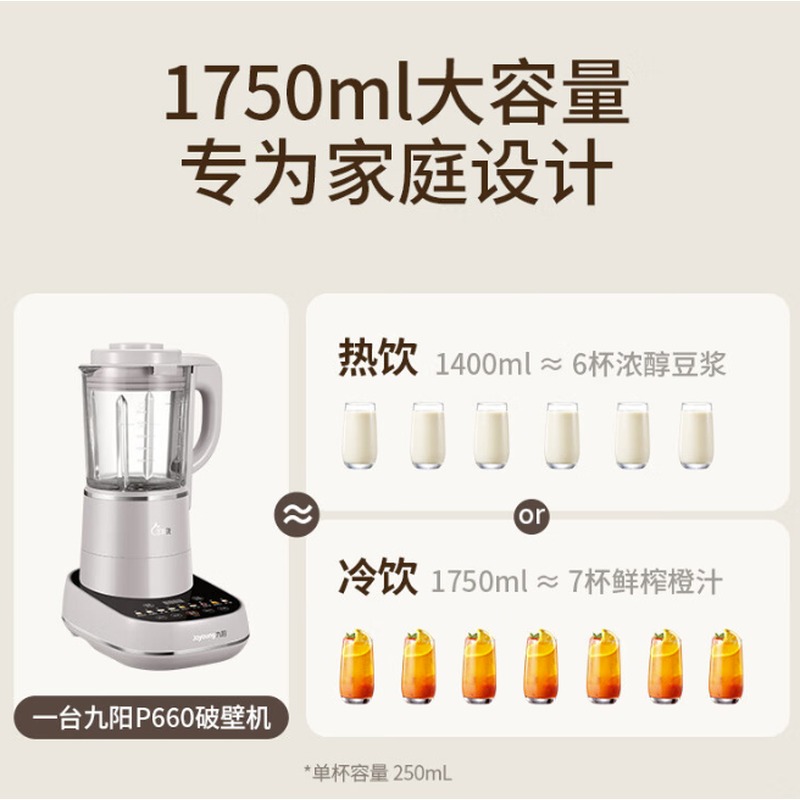 九阳 高速破壁调理机 L18-P660高清大图