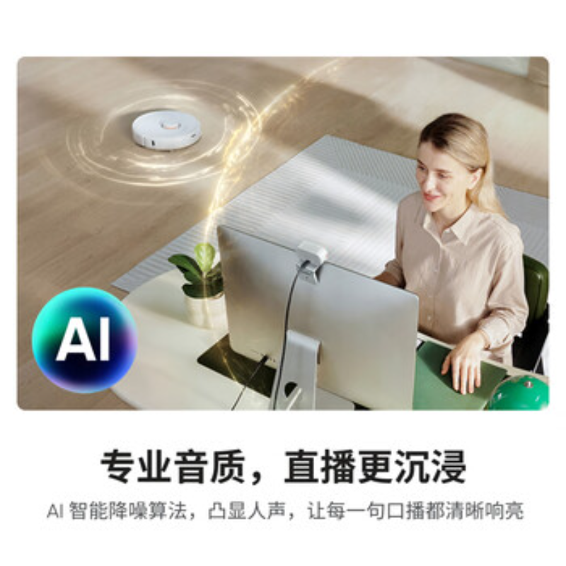 影石(Insta360) 网络摄像头Link2&2C 石墨黑-云台款竖屏套装高清大图