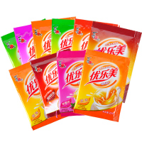 喜之郎 优乐美奶茶粉袋装50袋*22g 整箱50包 口味混搭发货