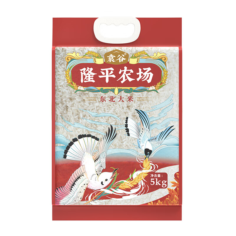 隆平芯米袁谷(东北大米)5kg