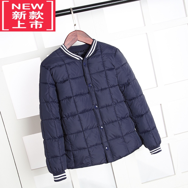 可莉允2022中大童羽绒棉内胆男童女童棉服青少年防寒保暖外套可穿校服外