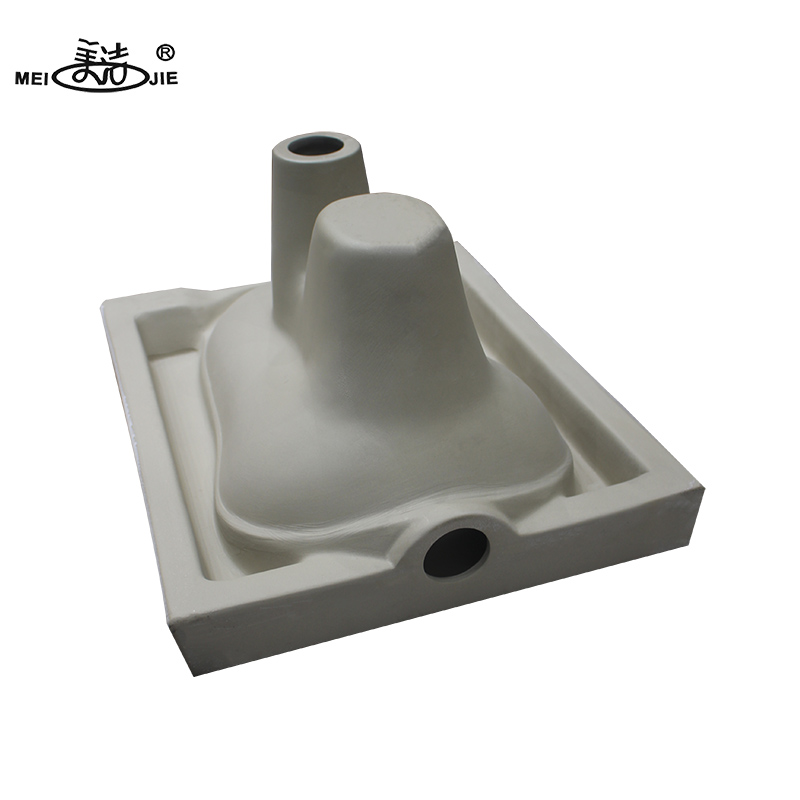 美洁(MEIJIE)连体蹲便器 LBN-14 一件高清大图