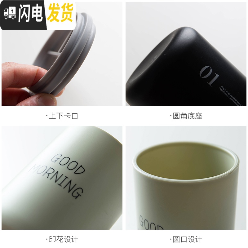 三维工匠旅行洗漱杯情侣洗漱包男士便携出差洗漱用品旅游套装分装瓶收纳包高清大图
