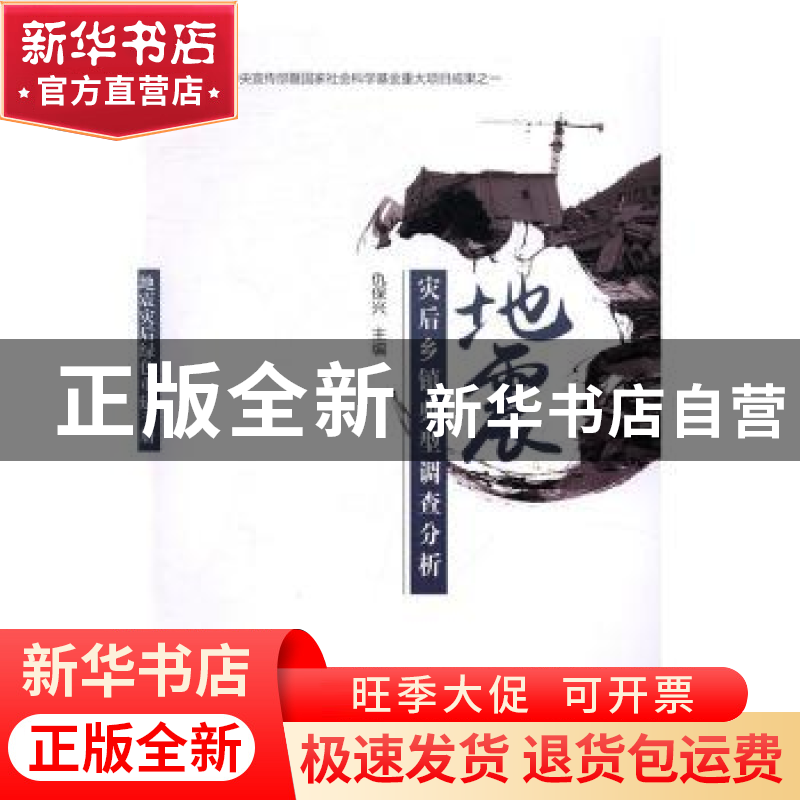 正版 地震灾后乡镇典型调查分析 仇保兴主编 中国建筑工业出版社高清大图