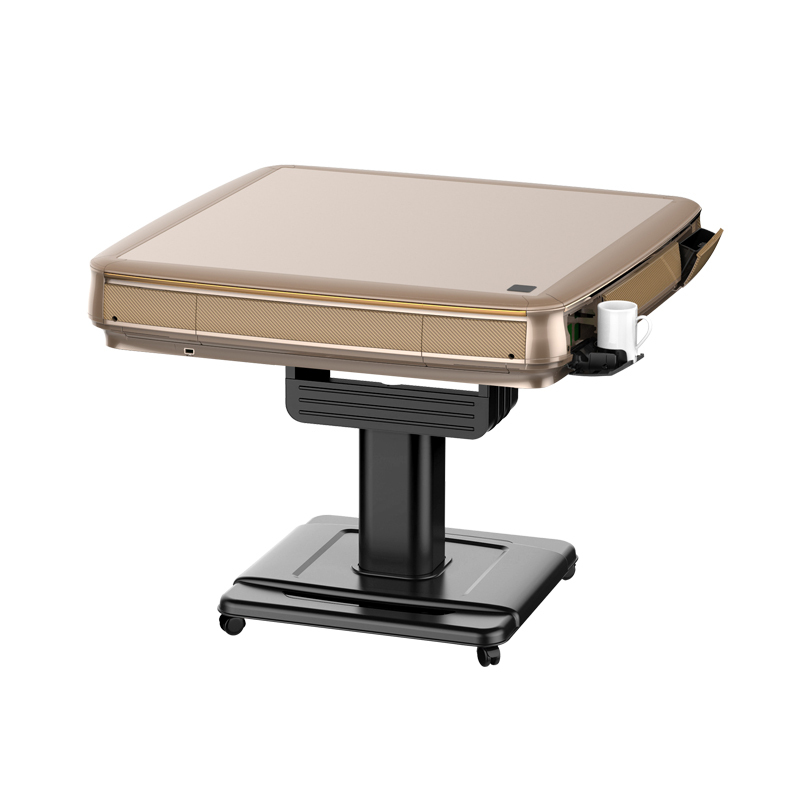 新款世和全自动麻将机多功能家用折叠餐桌两用带usb充电取暖低音电动