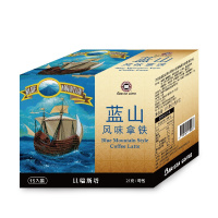 贝瑞斯塔蓝山风味拿铁咖啡台湾速溶咖啡粉