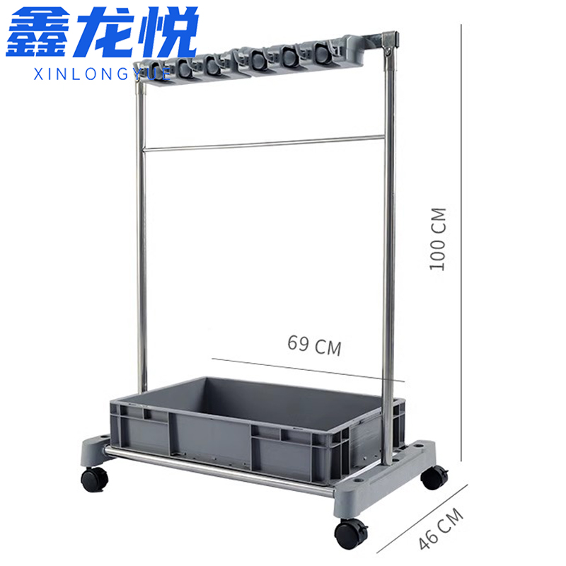 鑫龙悦 落地拖把架 6挂8钩 个高清大图