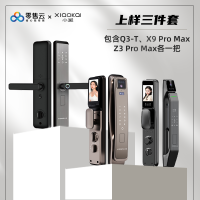 包含X9 Pro Max、Z3 Pro Max、Q3-T各一把,仅上样智能锁智能门锁