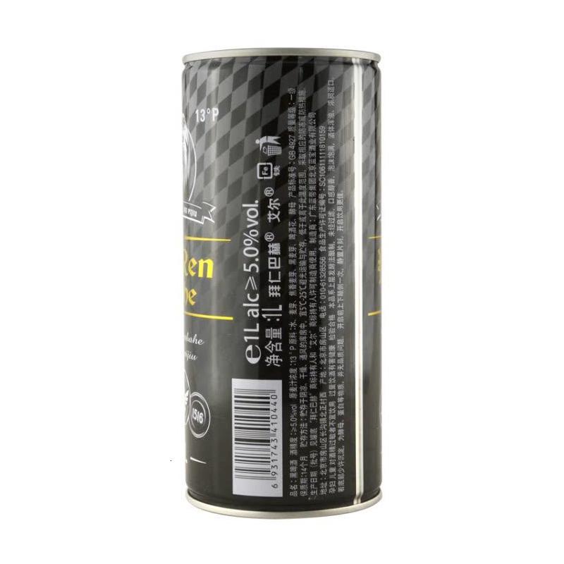 拜仁巴赫黑啤酒1L*4 13°P大罐黑啤 整箱装