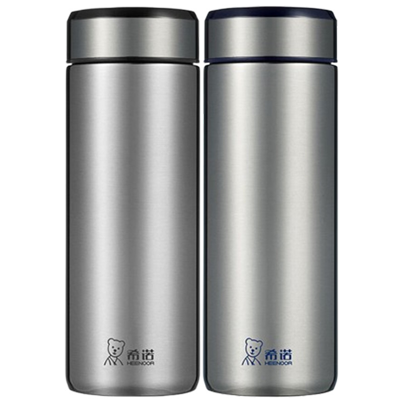 希诺真空杯370ml不锈钢材质XN-5607A(颜色随机)