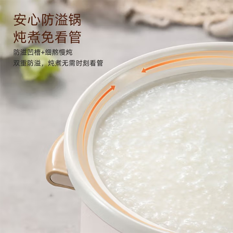 龙的(longde)电炖锅LD-DG3235 电炖盅煲汤锅炖汤锅 婴儿煮粥锅bb煲高清大图