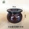 商用瓦罐煨汤江西瓦罐煨汤带盖子小瓦罐可高温家用砂锅炖锅汤罐 FENGHOU 4#瓦罐[水容量350毫升左右]