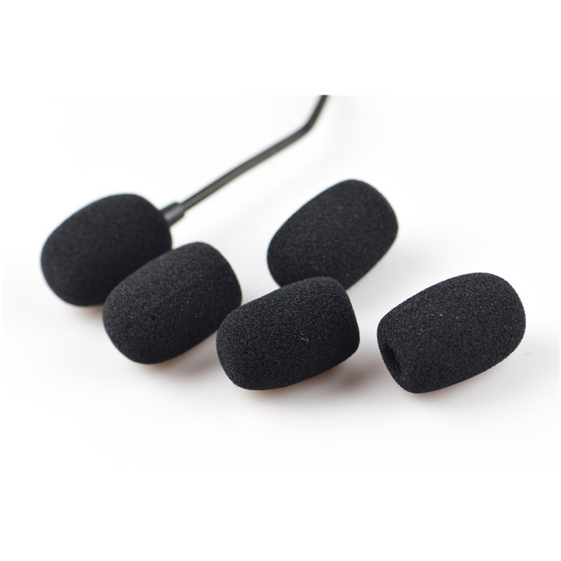 联想通用小蜜蜂扩音器海绵套头戴麦克风话筒咪罩耳麦棉泡沫可水洗20个