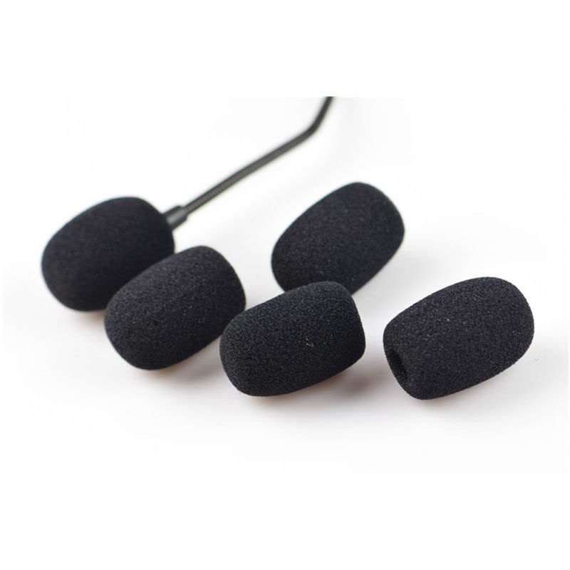 联想通用小蜜蜂扩音器海绵套头戴麦克风话筒咪罩耳麦棉泡沫可水洗20个装图片