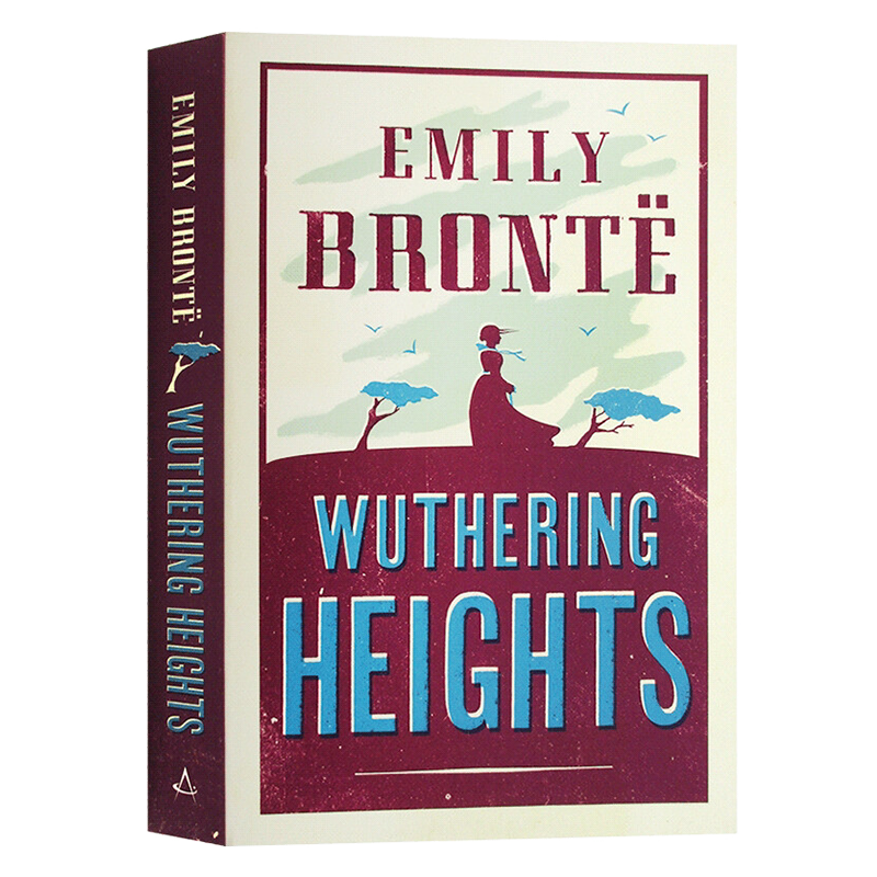 [正版]呼啸山庄 英文原版 Wuthering Heights 艾米莉勃朗特 英版 经典文学名著 课外阅读 搭简爱 飘高清大图