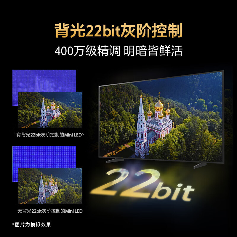 索尼(SONY)新品 98英寸 索尼电视5系 轻旗舰MiniLED XR芯片 K-98XR50 一级能效高清大图
