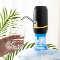 美厨 桶装水抽水器 家用饮水器纯净水压水器 充电式无线电动吸水器 不锈钢管自动抽水机黑色 其他厨房小工具 MCPJ008
