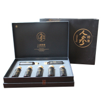 紫鑫人参酵素果蔬饮料 长白山人参酵素 传统滋补 送礼礼盒350ml (50ml*7瓶 每50ml含生晒参0.75g)