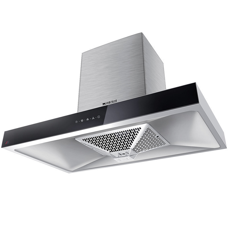 德意(DE&E)20立方大吸力触控式欧式吸油烟机燃气灶烟灶套餐851T+770G(液化气/天然气)高清大图