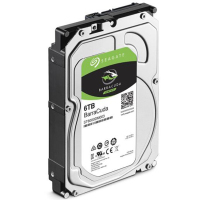 希捷(Seagate)6TB 256MB 5400RPM 台式机机械硬盘 SATA接口 希捷酷鱼BarraCuda系列(ST6000DM003)