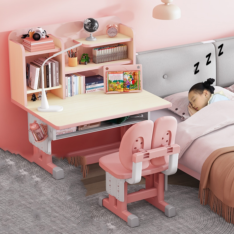智扣儿童书桌学习桌写字桌家用小学生作业桌小孩课桌椅可升降桌子套装