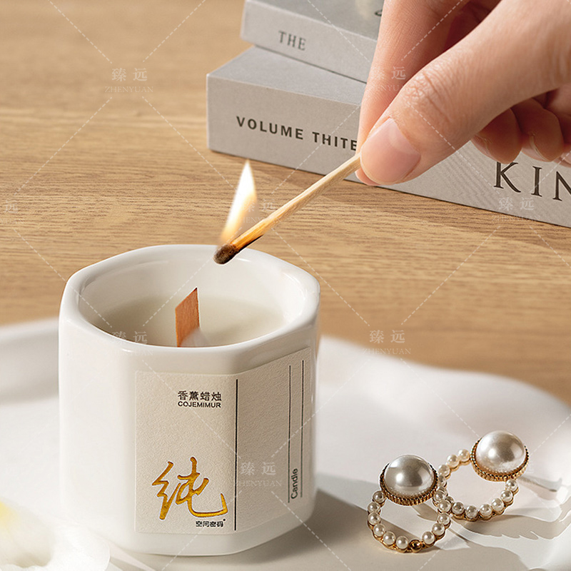 臻远 ZY-ZGTT-33 香薰蜡烛 薰衣草60g高清大图