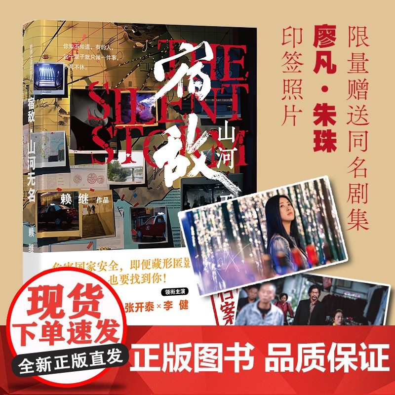 宿敌山河无名 赖继著 廖凡朱珠等主演同名电视剧原著小说 警匪犯罪悬疑小说 四川文艺出版社高清大图