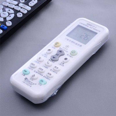 5个装 通用款遥控器保护套热缩膜收缩袋空调电视透明摇空防尘塑封摇控板