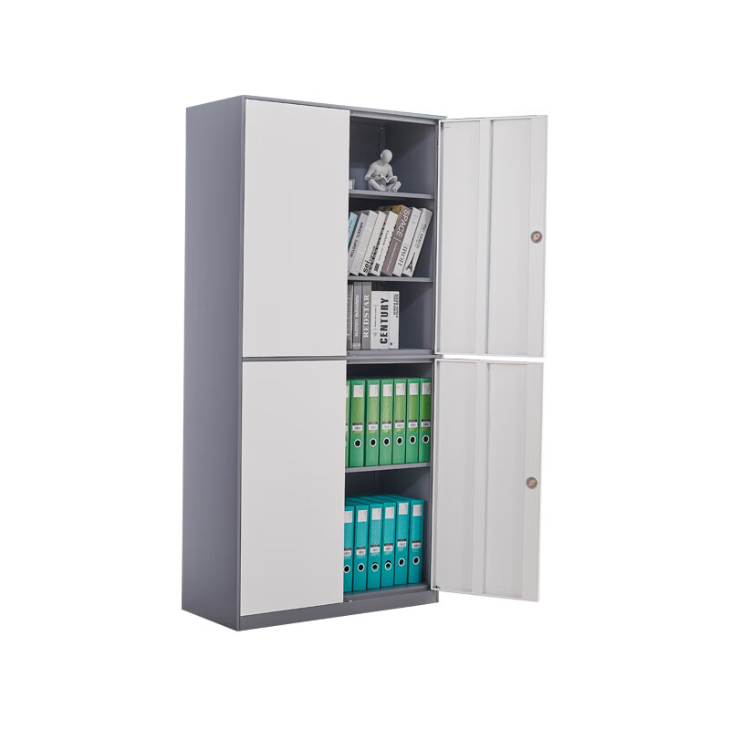 [企诺]文件柜 QNGA03FO-06LPA 900×400×1850mm 钢 台高清大图