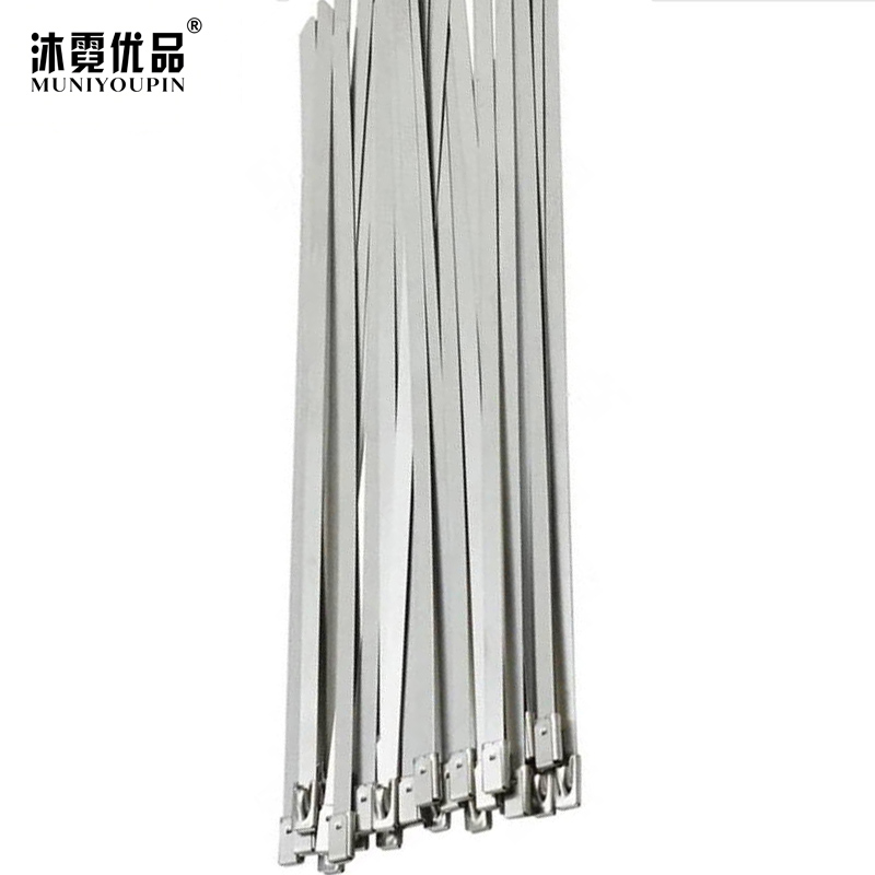 沐霓优品 不锈钢扎带 4.6*20mm 100条/包高清大图