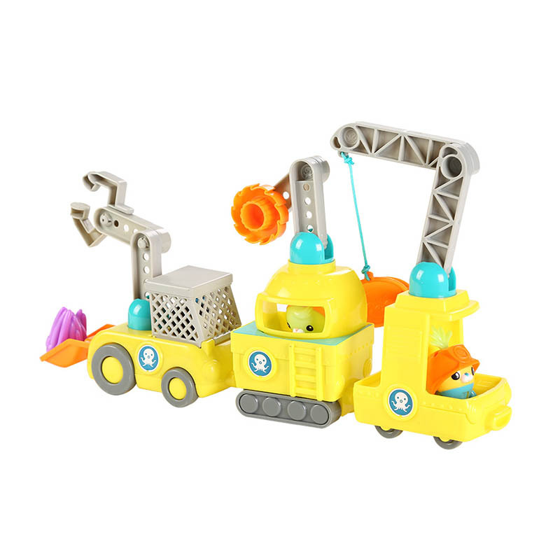 Octonauts 费雪,Fisher Price 海底小纵队章鱼堡修理站套装玩具 CKC03