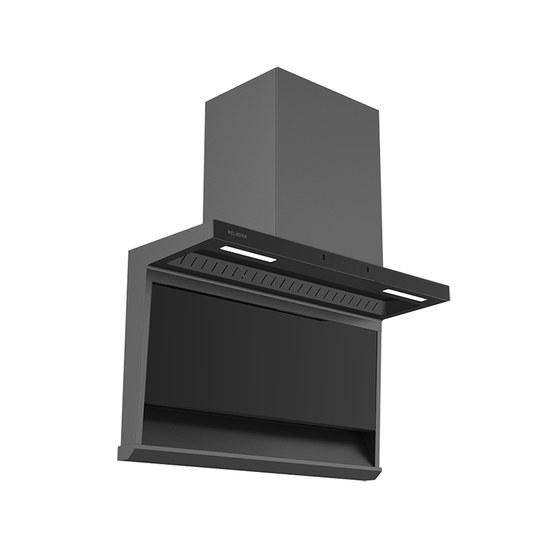 l美菱油烟机"黑旋风"21立方顶侧双吸挥手智控智能热熔洗 390h