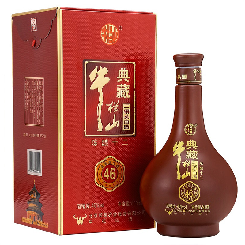 牛栏山 典藏二锅头十二陈酿 46度 500ml