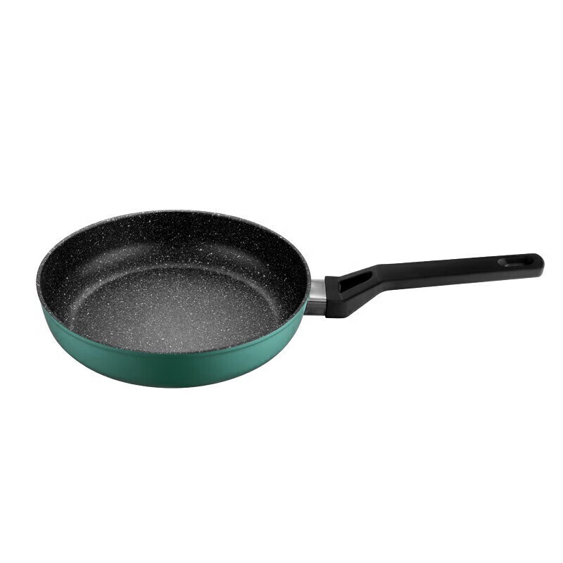 爱仕达(ASD)煎蛋煎牛排平底锅轻食臻韵晶石不粘煎锅 24cm 森野绿 JL24Q2TG高清大图