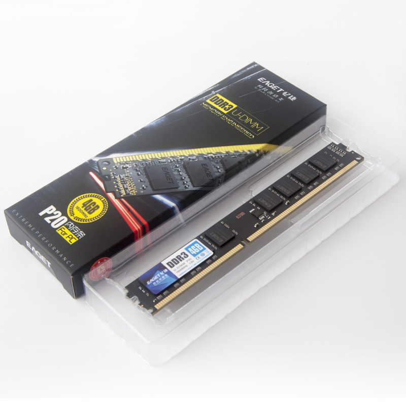 忆捷(Eaget) P20-4G/1600 PC-DDR3 4GB台式机内存条