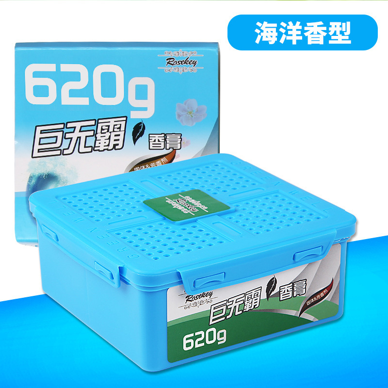 淘尔杰TAOERJ车用香水巨无霸香膏车载固体创意香薰摆件汽车空气清新剂香膏[桂花香 620克]