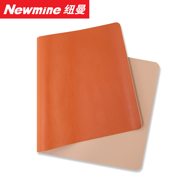 纽曼(Newsmy) 鼠标垫80x40cm 双面粉色+橙色