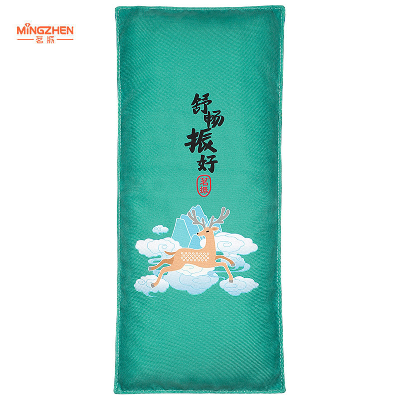 茗振电子 电热敷盐包 MZ-MR059(宫廷绿)中药配比 9档选择 祛寒除湿 暖宫暖胃 全身可用按摩器