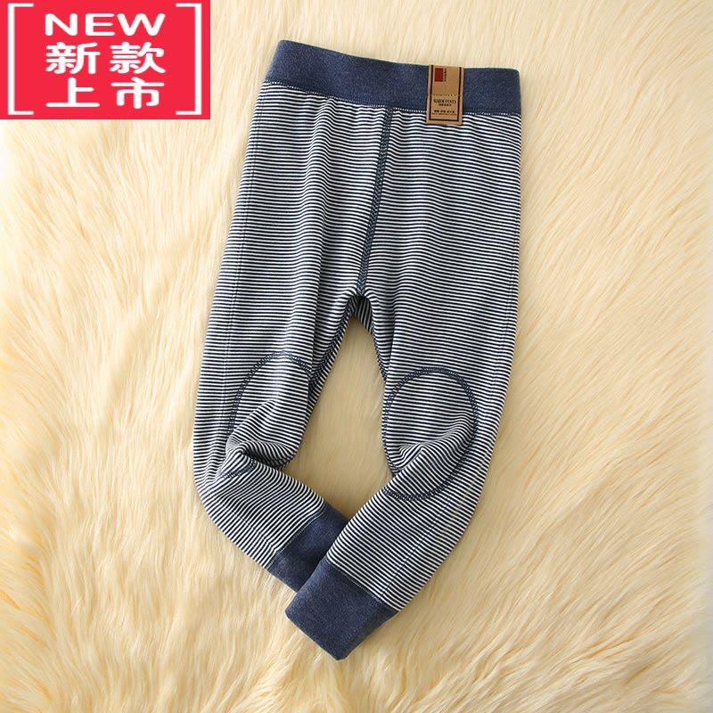 可莉允德绒儿童加绒保暖裤男童女童加厚秋裤绒裤宝宝棉裤内穿热能裤图片