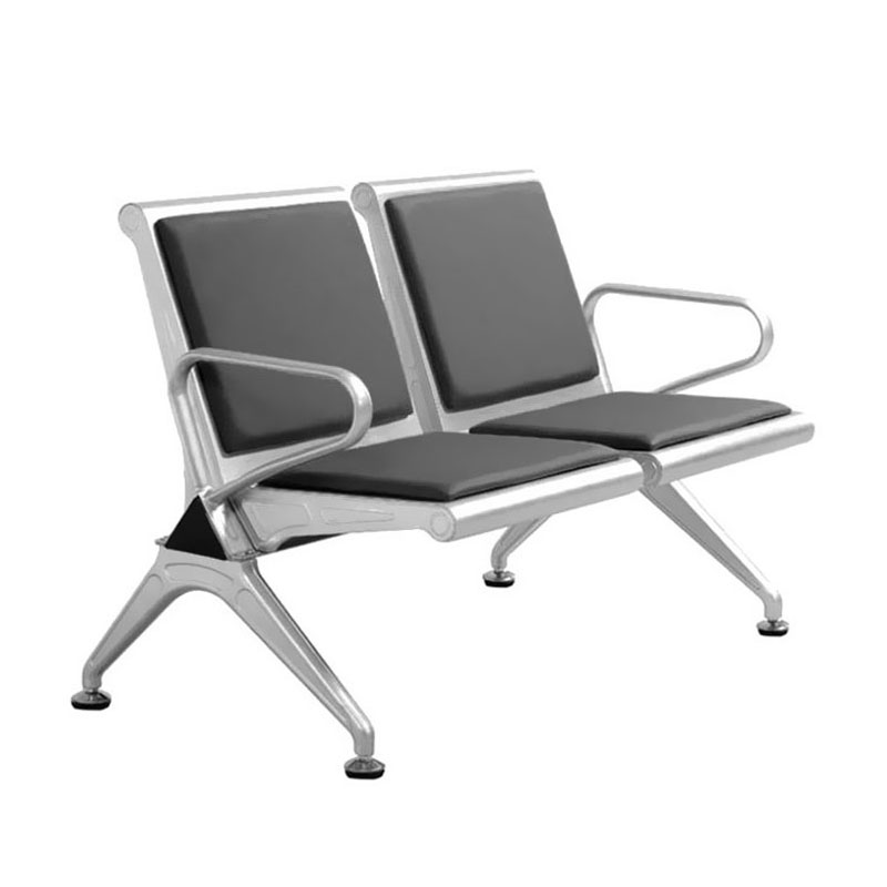 广亿隆机场椅公共座椅等候椅PU皮垫连排椅高清大图