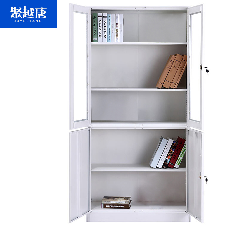 聚越唐(JUYUETANG)大器文件柜办公柜 850*390*1800 个高清大图